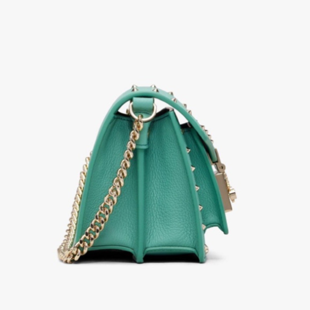 NWT! MCM MINT STUDDED CROSSBODY - Picture 2 of 8